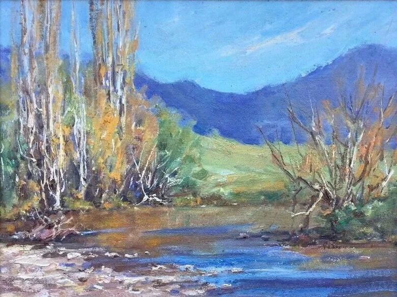 H.A.G Heerings Framed Landscape Oil Painting — Hatherley Fine Art